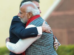 "My Friend, President Emmanuel Macron...": PM Modi Posts Hug Pic