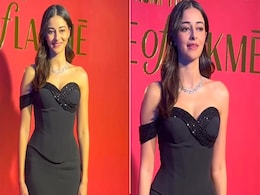 Ananya Panday In An Off-Shoulder Black Dress Exudes The Ultimate Date Night Goals Ananya Panday In An Off-Shoulder Black Dress Exudes The Ultimate Date Night Goals