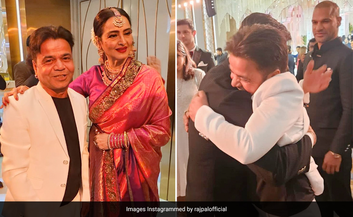More Viral Pics From Ira Khan-Nupur Shikhare's Starry Reception Shared By Rajpal Yadav