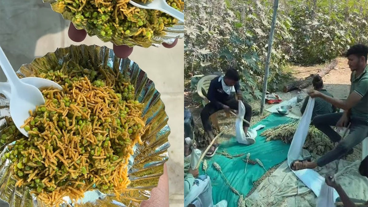 Viral Video Showing The Making Of Healthy Gujarati Snack Ponk Gets 13 Million Views