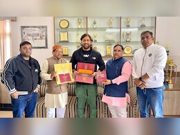 MS Dhoni Receives Invitation For Ram Temple 'Pran Pratishtha' Ceremony MS Dhoni Receives Invitation For Ram Temple 'Pran Pratishtha' Ceremony