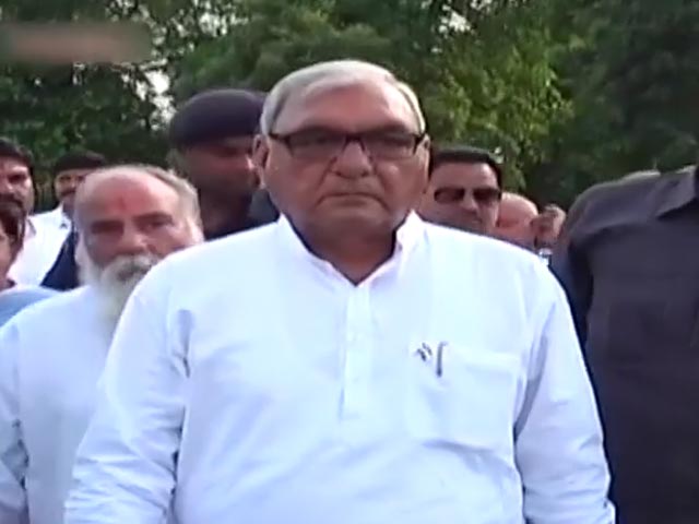 हरियाणा के पूर्व सीएम भूपेंद्र सिंह हुड्डा से ईडी की पूछताछ