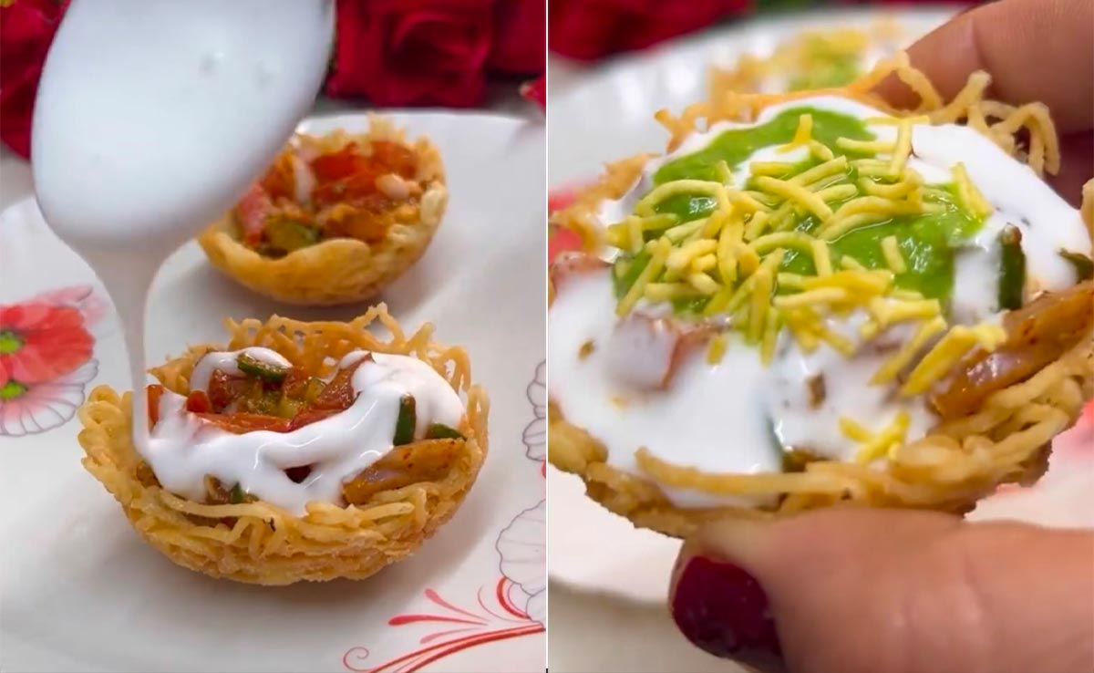 Viral Recipe For "Maggi Katori Chaat" Has 62 Million Views, Internet Divided