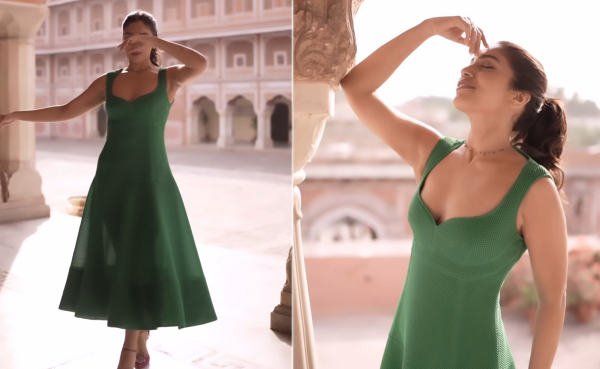Bhumi Pednekar Nails The Chic Dressing Game In A Stunning Green Midi Dress
