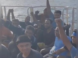Indians Rescued From Hijacked Ship Chant "Bharat Mata Ki Jai", Thank Navy Indians Rescued From Hijacked Ship Chant "Bharat Mata Ki Jai", Thank Navy