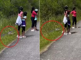 सिर्फ एक फोटो के लिए अपने कलेजे के टुकड़ों को मौत के मुंह में धकेलते नजर आए पैरेंट्स, लोगों ने कहा- कुछ तो शर्म करो सिर्फ एक फोटो के लिए अपने कलेजे के टुकड़ों को मौत के मुंह में धकेलते नजर आए पैरेंट्स, लोगों ने कहा- कुछ तो शर्म करो