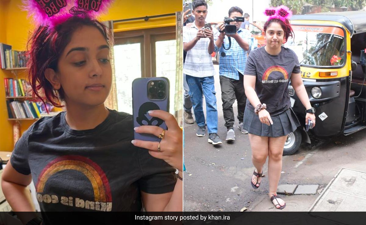 Bride-To-Be Ira Khan's Day Out. See Pics Of Her OOTD