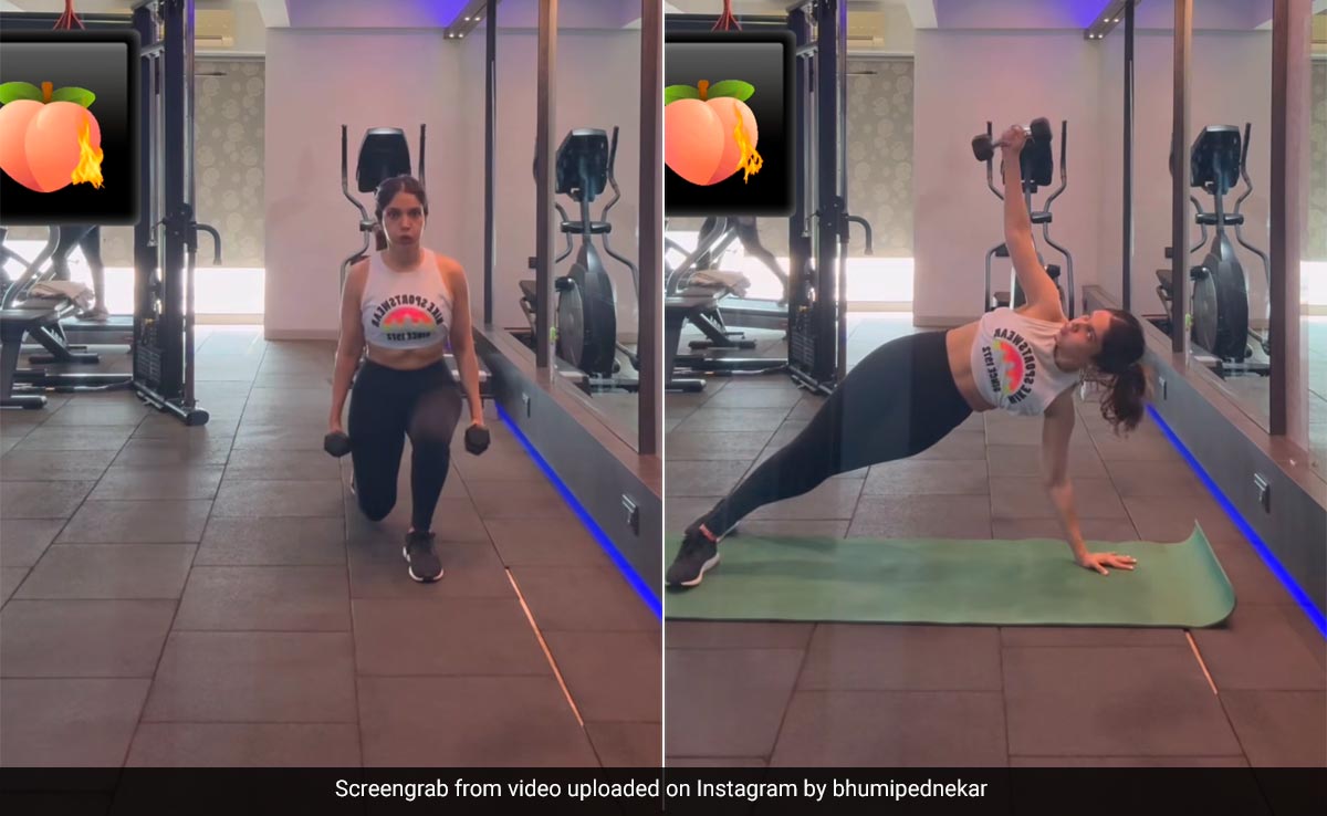 Bhumi Pednekar Lunges Out Of Midweek Blues With A Fiery Fitness Routine