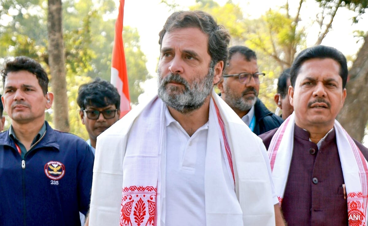 Rahul Gandhi's Yatra Banners Vandalised In Assam's Lakhimpur: Congress
