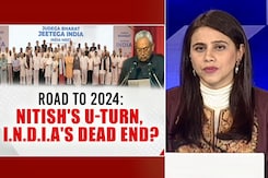 Road To 2024: Nitish Kumar's U-Turn, INDIA Bloc's Dead End? Road To 2024: Nitish Kumar's U-Turn, INDIA Bloc's Dead End?