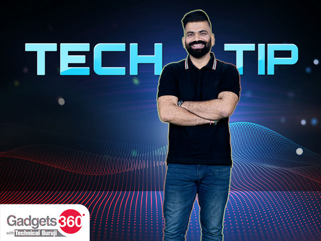Gadgets 360 With Technical Guruji: Tech Tip [January 20, 2024]