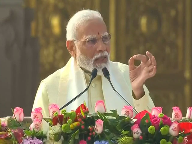 "I Apologise To Lord Ram For Centuries Of Delay In Temple": PM Modi