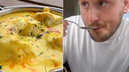 Viral Video: UK Chef Cooks Authentic Kadhi Pakoda, Impresses Desis