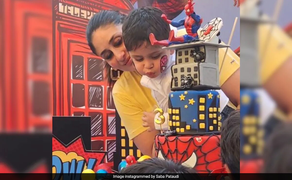Inside Pics From Kareena Kapoor's Son Jeh's Birthday Bash. Courtesy Saba Pataudi