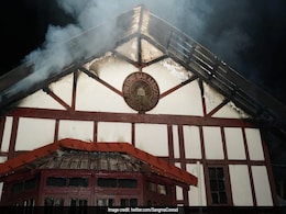 Major Fire At Shillong Bar Association Building, None Hurt Major Fire At Shillong Bar Association Building, None Hurt