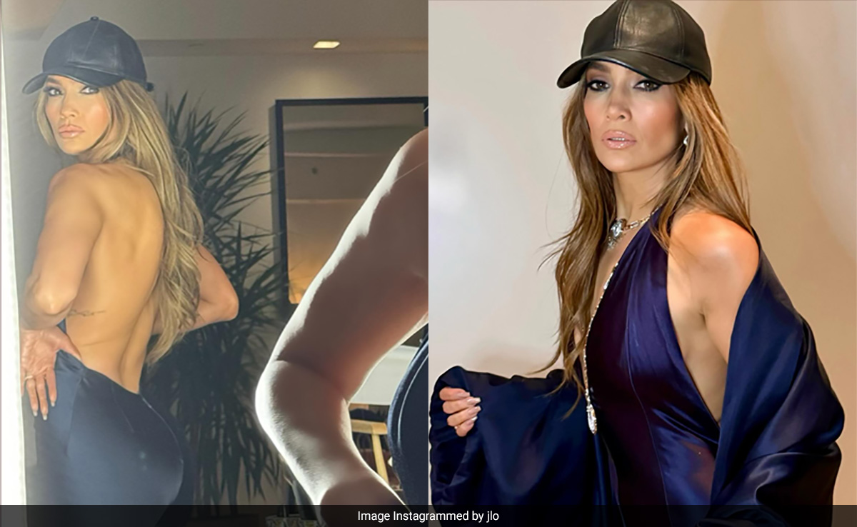 Jennifer Lopez In A Backless Jumpsuit Gives "Jenny From The Block" Uptown Street Style Vibes