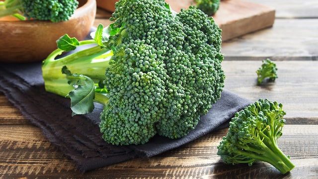Broccoli is low in calories but high in fibre, making it a great food choice for weight management