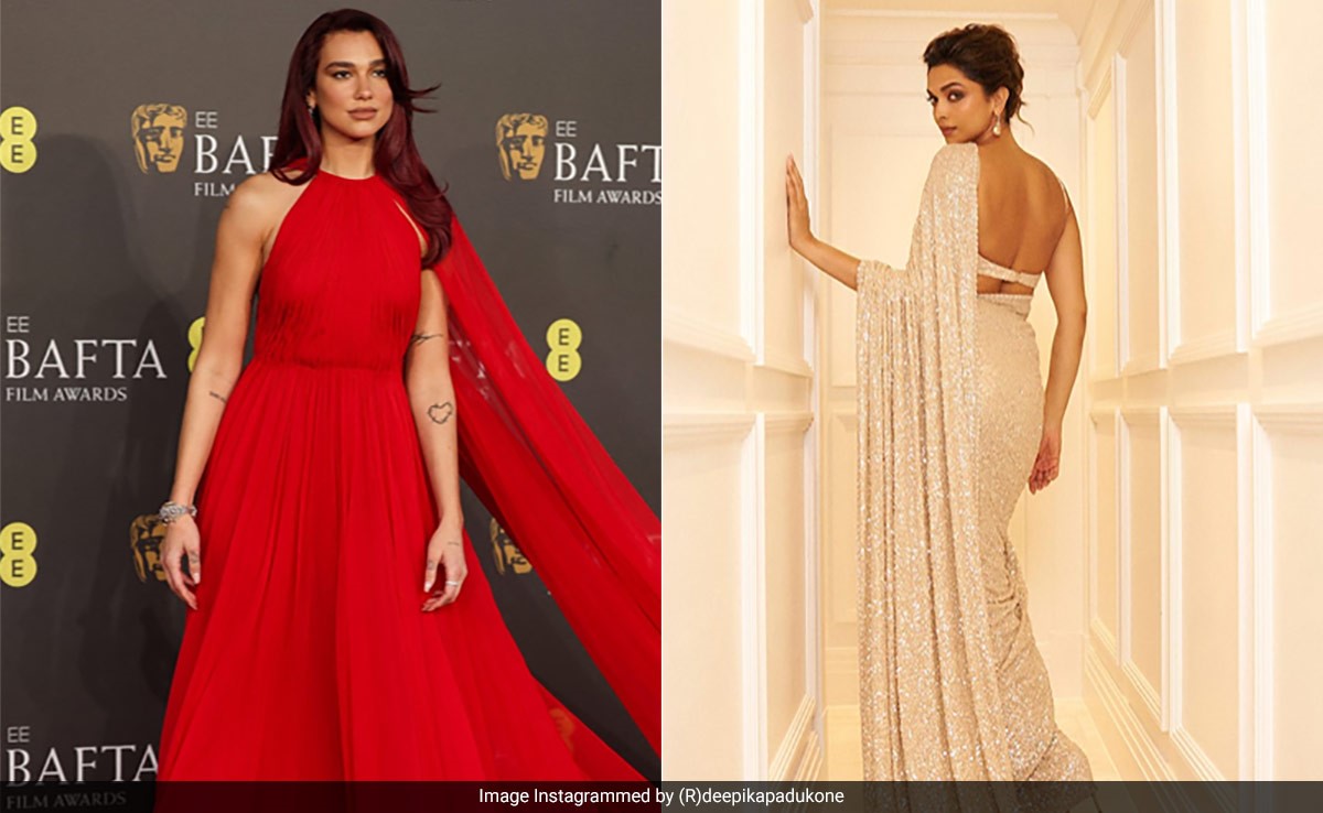 From Deepika Padukone To Dua Lipa, 8 Of The Best Dressed Celebrities On The BAFTA 2024 Red Carpet