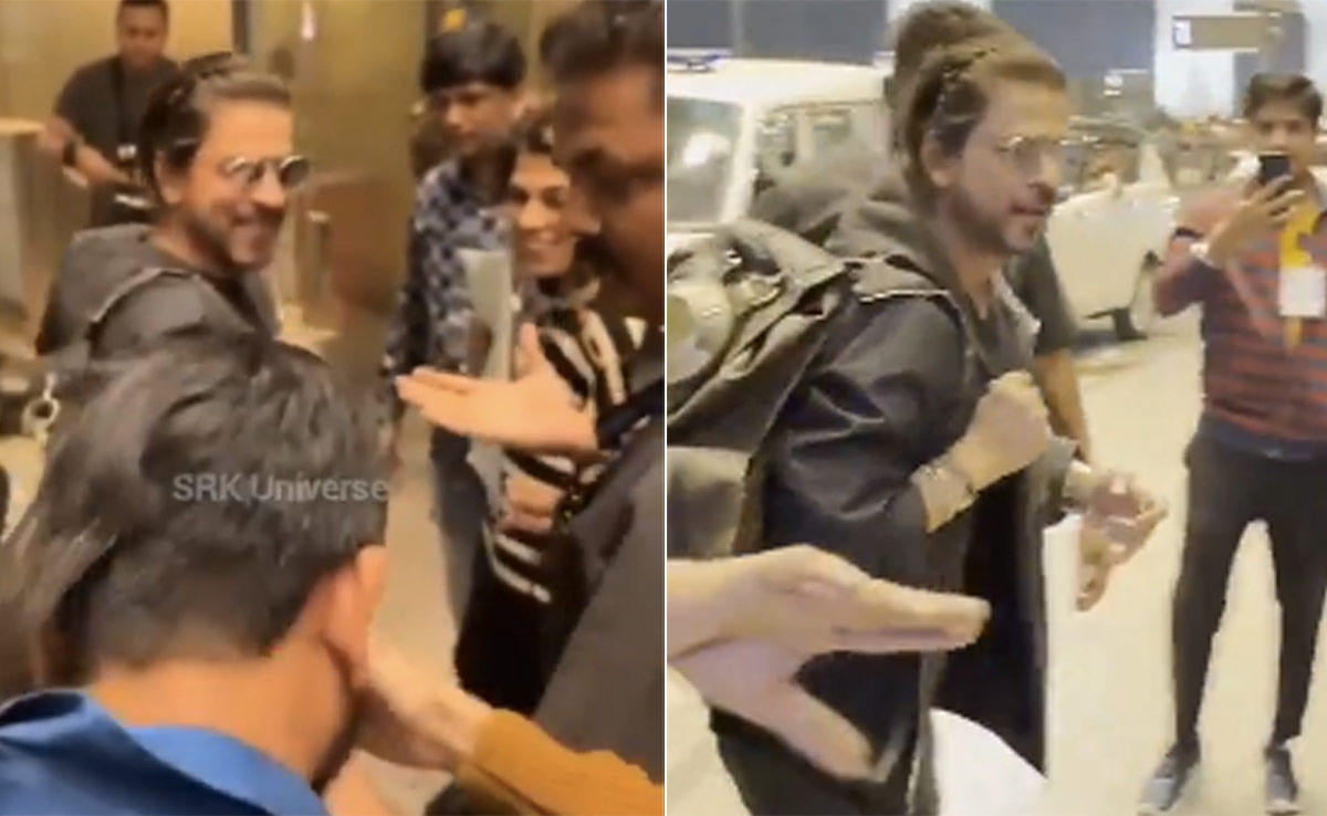 Crazy Viral: The Moment Paparazzo Kissed Shah Rukh Khan's Hand At The Airport