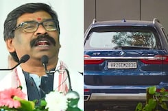 BMW Car Found At Hemant Soren's House Not His, It Belongs To... BMW Car Found At Hemant Soren's House Not His, It Belongs To...