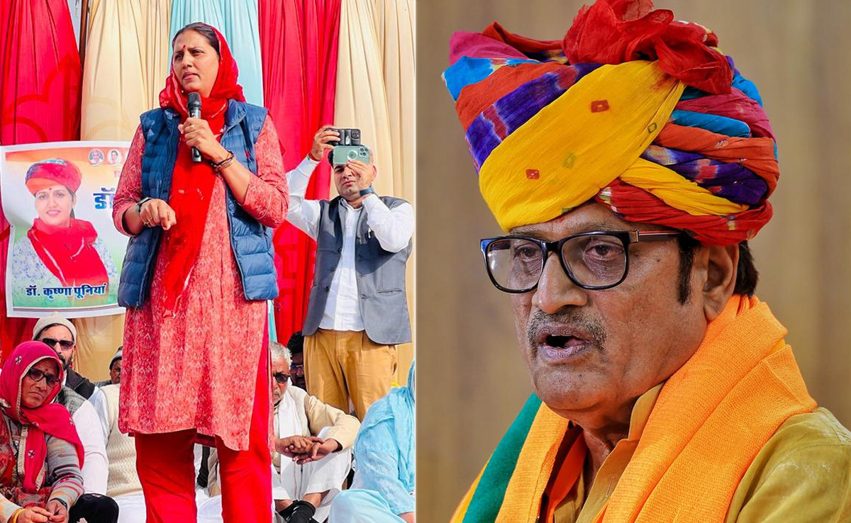 Rajasthan Politics: 'चुन-चुन कर किसान परिवार के अधिकारियों से बदला ले रही भाजपा', कृष्णा पूनिया ने क्यों दिया ये बयान?