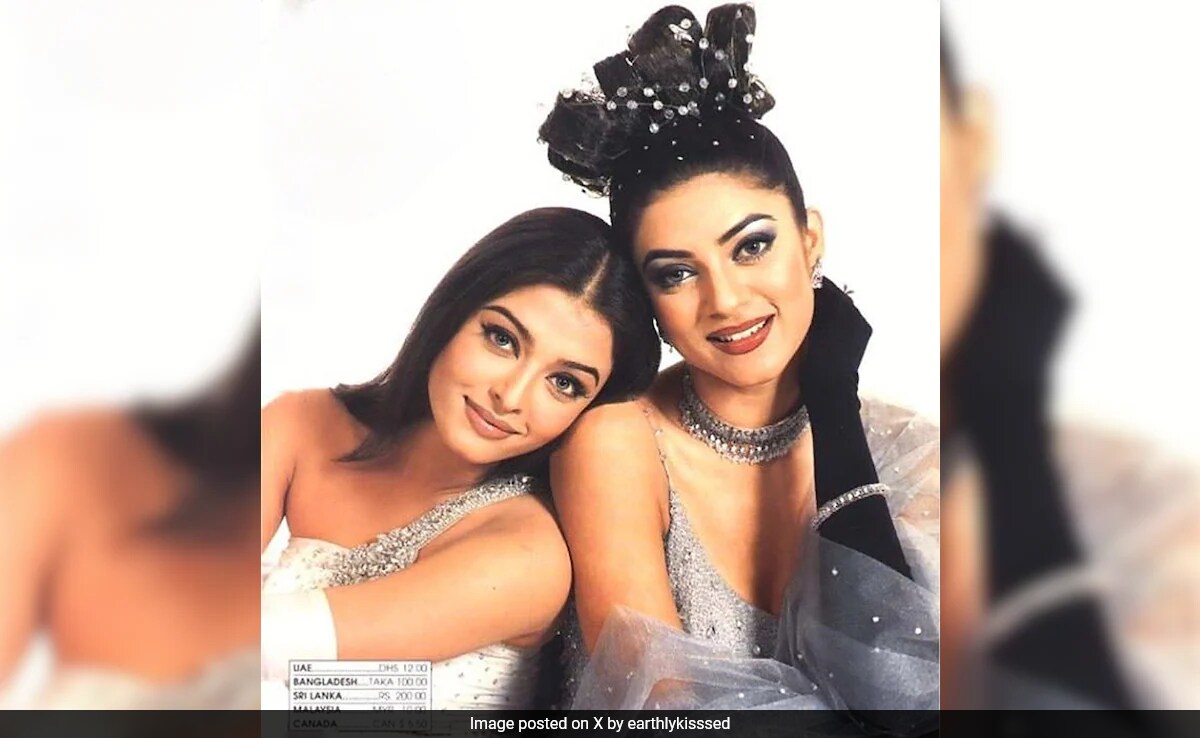 Sushmita Sen On Aishwarya Rai Bachchan: "When I Entered The Modelling Scene, She Was It"