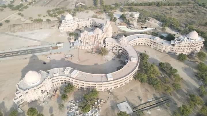 राजस्थान के इस जिले में बनकर तैयार हुआ दुनिया का पहला ऊँ आकार का शिव मंदिर 