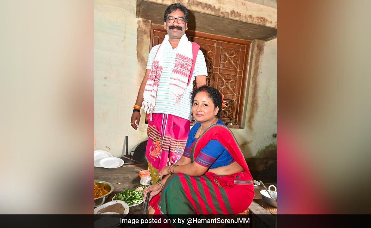 Hemant Soren In Jail, Wife Posts Wedding Anniversary Message