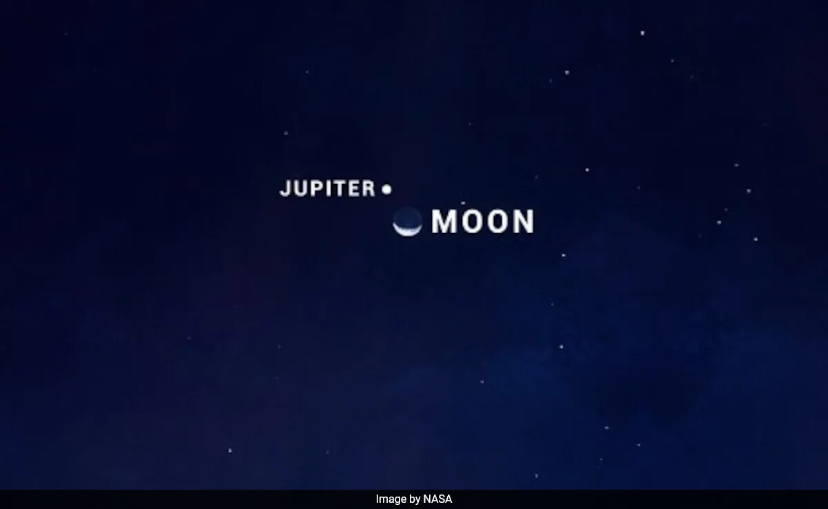 Moon And Jupiter To Have Close Encounter In Night Sky On Valentine's Day