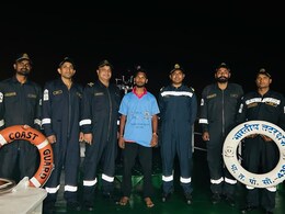 Coast Guard Ship Rescues Man Who Fell Into Sea Off Mumbai Coast