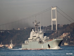 Ukraine Says Destroyed Russia Landing Ship In Black Sea Ukraine Says Destroyed Russia Landing Ship In Black Sea