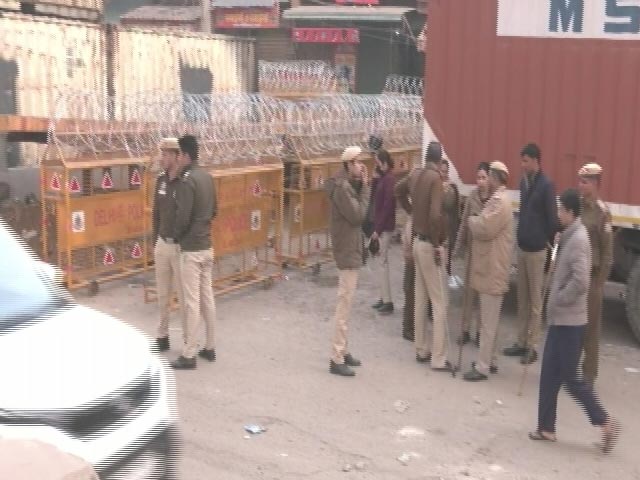 किसानों को रोकने के लिए टिकरी बॉर्डर पर पुख्ता इंतजाम