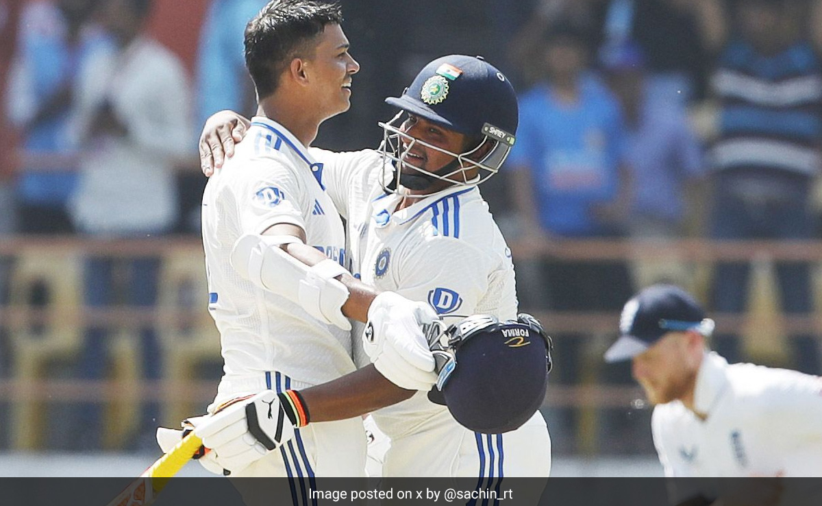 "उनकी पारी के बारे में...", यशस्वी जायसवाल और सरफराज खान की बल्लेबाजी को लेकर सचिन तेंदुलकर का रिएक्शन वायरल