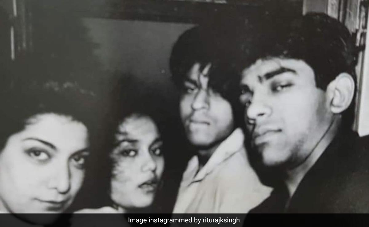 After Rituraj Singh's Death, Old Pic With Shah Rukh Khan From Theatre Days Goes Viral