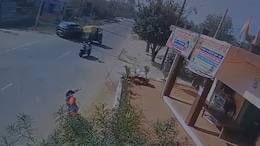 Video: Speeding Autorickshaw Nearly Collides With Car, Overturns, Skids Off Road