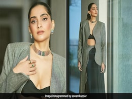 Power Moves Were In Motion When Sonam Kapoor Wore This Pleated Skirt Suit Power Moves Were In Motion When Sonam Kapoor Wore This Pleated Skirt Suit