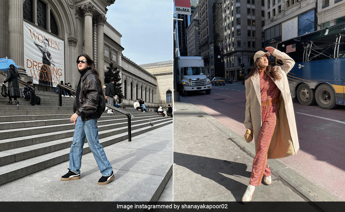 Shanaya Kapoor's Athleisure "NYC Fits" Are Fit For A Sporty Chic Fashionista