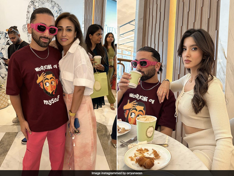 From Shanaya Kapoor To Orry And Shriya Saran Display Sartorial Love At This Valentine's Day Party