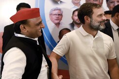 Akhilesh Yadav Hints Seat-Sharing Deal With Congress Finalised Akhilesh Yadav Hints Seat-Sharing Deal With Congress Finalised