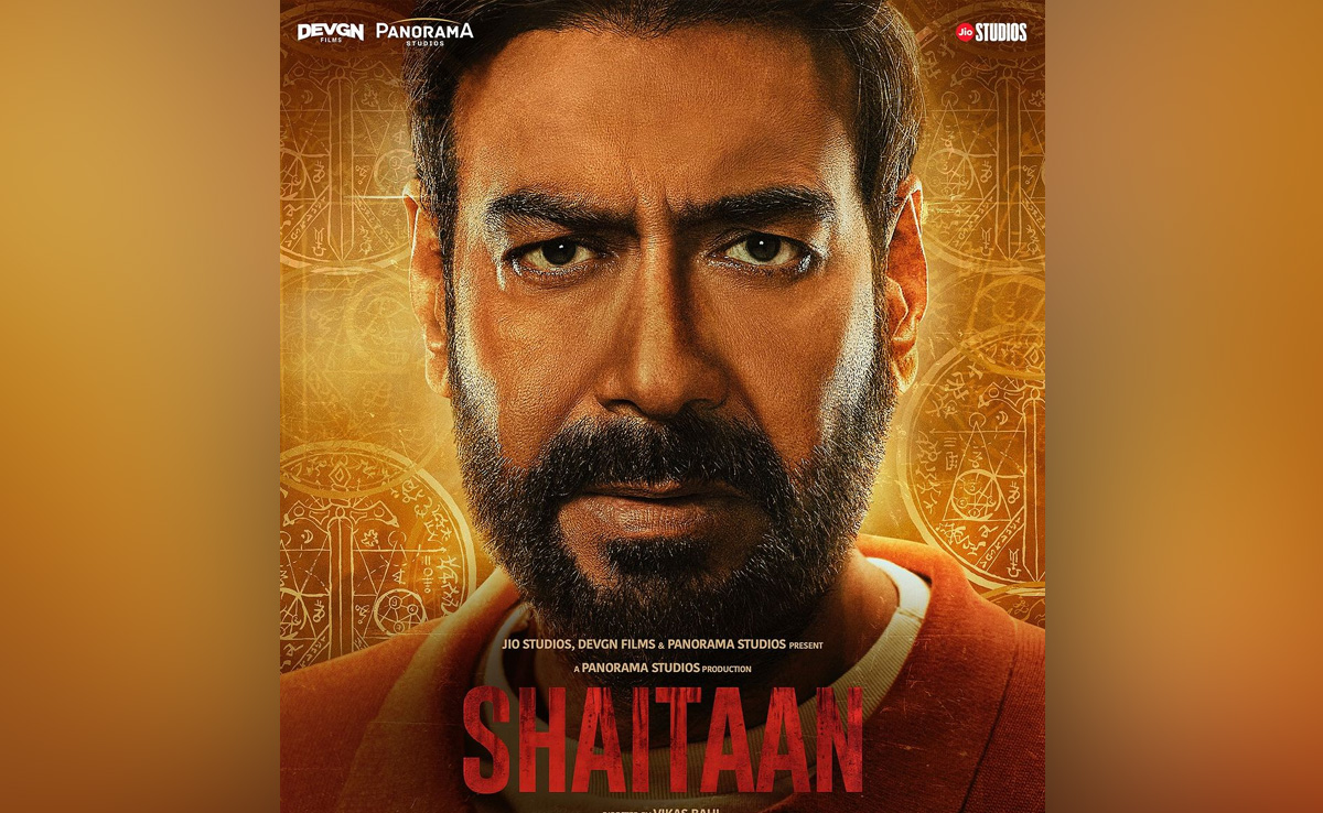 'जब बात परिवार पर आए, तो वो हर 'शैतान' से लड़ जाएगा...' अजय देवगन की फिल्म 'शैतान' का नया पोस्टर रिलीज