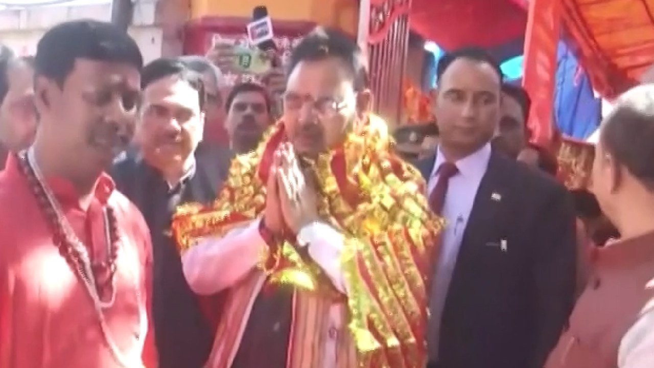 Lok Sabha Election 2024:सीतापुर पहुंचे सीएम भजनलाल मां ललिता देवी मंदिर में किया दर्शन