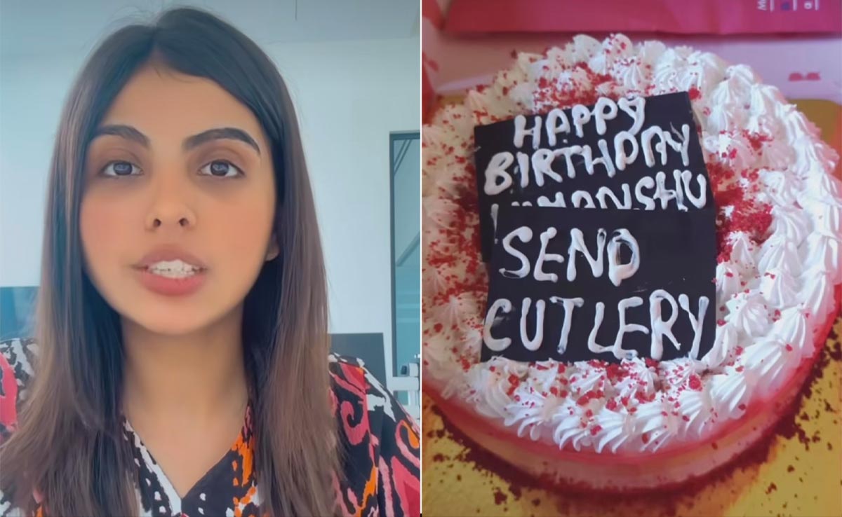 "Birthday Wishes To Mr. Cutlery" - Hilarious Cake Mistake Goes Viral, Internet Reacts