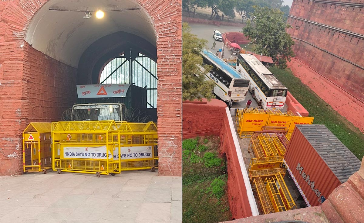 Iconic Red Fort Shut As Farmers March Towards Delhi