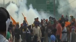 Farmers Try To Cross Punjab-Haryana Border, Tear Gas, Water Cannons Used
