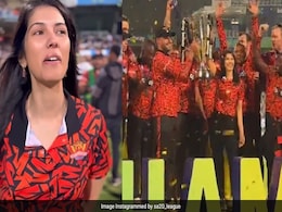 सनराइजर्स ईस्टर्न कैप ने दूसरी बार जीता SA20 का खिताब, स्टेज पर जाकर काव्या मारन ने मनाया जश्न, Viral Video सनराइजर्स ईस्टर्न कैप ने दूसरी बार जीता SA20 का खिताब, स्टेज पर जाकर काव्या मारन ने मनाया जश्न, Viral Video