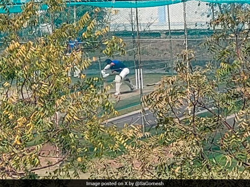 Cheteshwar Pujara Bats In Rajkot Nets Amid India's Top-Order Collpase In 3rd Test vs England