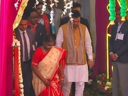 मेहंदीपुर बालाजी दरबार पहुंची राष्ट्रपति द्रौपदी मुर्मू, बालाजी की महाआरती में हुईं शामिल