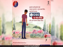 Rajasthan Police Use Valentine's Week To Raise Awareness On Helpline Numbers Rajasthan Police Use Valentine's Week To Raise Awareness On Helpline Numbers