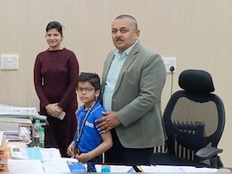 7 साल के 'अथर्व' ने कर दिखाया कारनामा, ब्लाइंडफोल्ड होकर रुबिक क्यूब सॉल्व कर बनाया वर्ल्ड रिकॉर्ड 