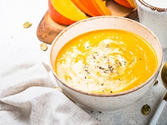 Lal Bhoplyacha Bharit (Red Pumpkin Raita)